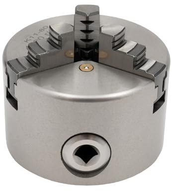 Drehbankfutter 80 mm Dreibackenfutter 3 Backenfutter 3-Backen Selbstzentrierend Spannfutter Drechselbank