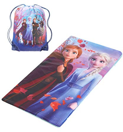 Idea Nuova Disney La Reine des Neiges 2 Sac de Couchage léger et Confortable 116,8 x 66 cm (L x l) À partir de 3 Ans