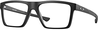 Oakley Men's Ox8167 Volt Drop Square Prescription Eyewear Frames, Satin Black/Demo Lens, 52 mm