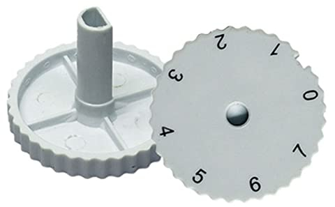 HMHAMA Interruttore di temperatura 2PCS per frigorifero Controllo della temperatura a 7 posizioni Interruttore manopola di ricambio Parti di riparazione compatibili per Haier Hisense