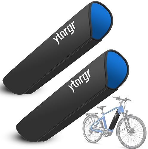 ytorgr E-Bike Akku Schutzhülle Fahrrad Integrierte Rahmenakku für Rohrumfang Neopren Schutzhülle Fahrrad Akku Schutz Fahrradhülle von 28cm bis 35 cm