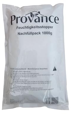 Lot de 2 sachets de granulés pour déshumidificateur, 1 kg, 1 000 g