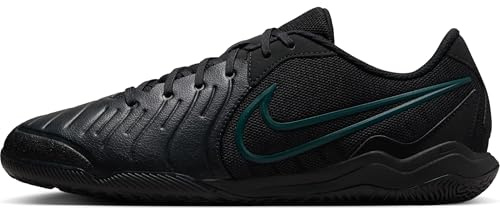 Nike Legend 10 Academy IC Futsal-sko för män, Black/Black/Deep Jungle, 40