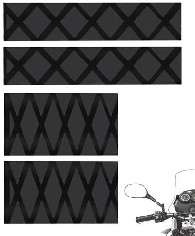 KGDUYC Manopole per manubrio moto,4 Pezzi bicicletta Coprimanopole Moto Copertura Universale Termorestringente per manopole originali e comandi riscaldati