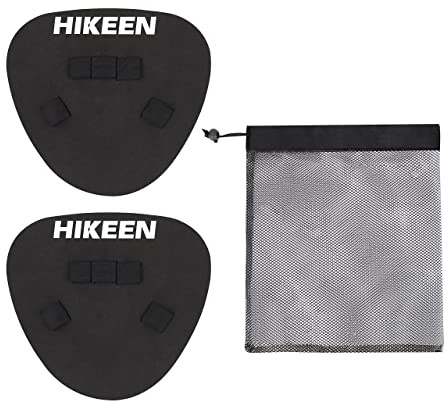 Hikeen 2 Packs Baseball Training Gloves Infield Train Gloves Pancake Glove Softhands Baseball Fielding Training Flat Glove Two-Hands
