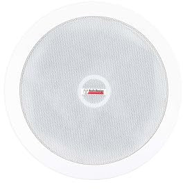 Audio Design Altoparlante da incasso a 2 vie, diffusore audio da incasso, altoparlante PA da soffitto, montaggio a parete, cassa da interno