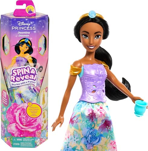 Disney Prinzessin Spin & Reveal Jasmine Puppe