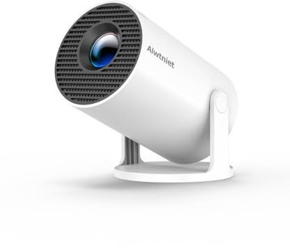 2025 Upgrade Beamer 4K 1080P Full HD Unterstützt, Mini Projektor Android 11.0 5G WiFi 6 BT 5.0, Smart Projector 200ANSI Auto Horizontal Trapezoid Correction, Beamer Handy 180°Drehbarer