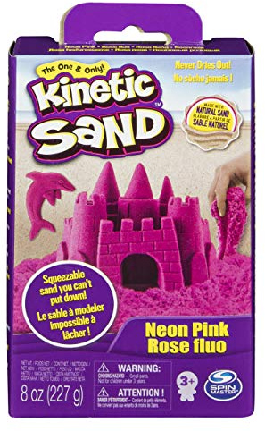 Kinetic Sand Spinmaster Modelliersand-Basis, 227 g, verschiedene Farben