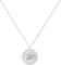 Artiqo Halskette Damen Silber | Zeitlose Coin Kette aus Edelstahl mit Plättchen Anhänger | Wasserfest, Hautfreundlich & Größenverstellbar - Modell Mancora