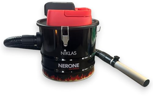 Aspirateur à cendres sans fil au lithium 10 litres Nerone Niklas