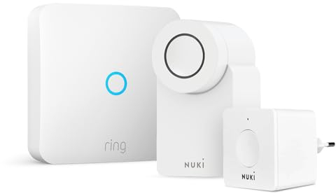 Ring Intercom + Nuki Combo 3.0 (Smart Lock + Bridge) | Mach deine Gegensprechanlage und Türschloss smart und steuer sie übers Smartphone, Kompatibilität vorher prüfen