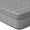 Vesgantti Matratze 30cm höhe 80x200cm H3/4 Ortho 7-Zonen Taschenfederkernmatratze Mittelfest Kaltschaum Orthopädische Federkernmatratze Öko-Tex Zertifiziert Matratzen Grau