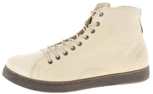 Andrea Conti Baskets Montantes pour Femme, crème, 38 EU, Ivoire, 38 EU