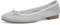 Tamaris Ballerina Damen Elegant weiß,EU 37