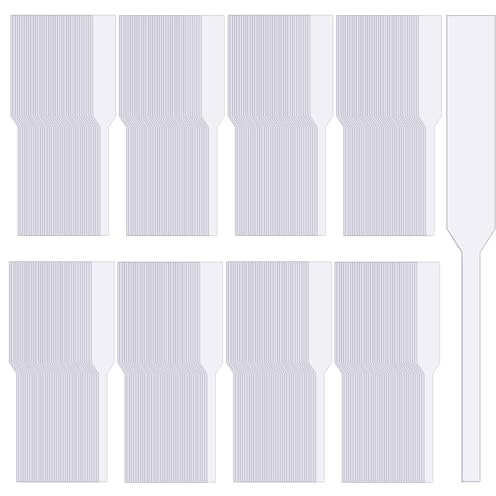 COMNICO 2000PCS Fragrance Tester Strips Disposable Pure White Perfume Scent Blotter Paper Strong Absorbent Essential Oils Tester Card for Aromatherapy Testing Spice Diffuser (13 x 1.2 cm)