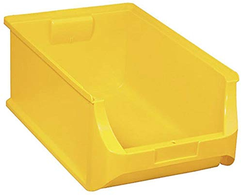 Allit Sichtlagerkasten Gr. 5 Farbe gelb 500 x 310 x 200 mm, 456218