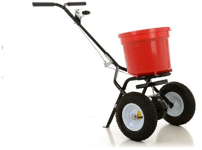 Epandeur à Pousser - Capacité 25 kg - Livré avec Grille - Turfmaster PS25R