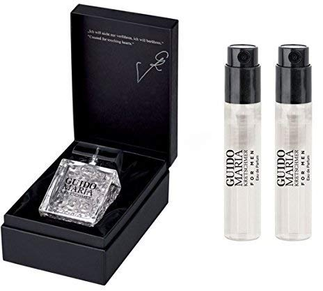 LR Guido Maria Kretschmer Eau de Parfum for Men 50 ml und 2 Vapos Guido Maria Kretschmer EdP für unterwegs