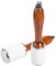 WUTA Leather Carving Hammer Professional Leather Mallet Hammer Leatherworking Maul Nylon Head Hammer for Handmade DIY Leather Tools