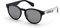 adidas Originals Unisex-Erwachsene OR0025 Sonnenbrille, Nero/Bianco, Taglia Unica