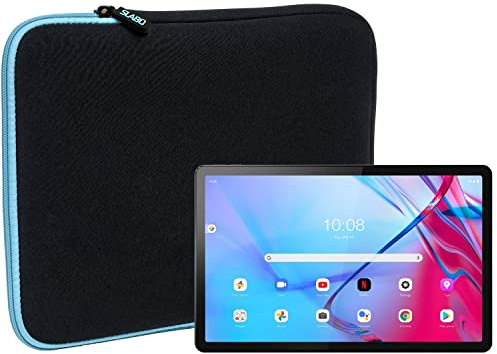 Slabo Skyddsfodral för Lenovo Tab P11 | Lenovo Tab P11 (5G) | Lenovo Tab P11 Plus fodral etui Phablet av neopren – turkos svart