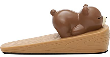 NOENNULL Cute Door Stopper, Animal Door Stoppers for Floor Cute PVC Soft Animal Door Stopper, Prevent Slipping, Reusable, Funny Decorative Wedge Door Stopper for Home and Office Floor