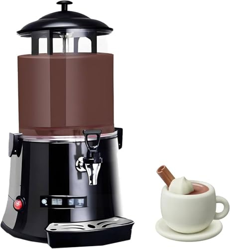 5L 10L kommersiell varm chokladdispenser, chokladfontän, elektrisk chokladdrycksmaskin, 30°C-90°C justerbar chokladtempereringsmaskin 10L