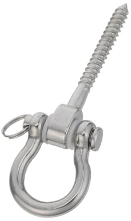 DINHEAROM Heavy Duty Hammock Hanger Hook i Rostfritt Stål Väderbeständig Swing Hängare för Uteplats Trädgård och Camping Snabbmonterad Kroksats för Gungstol och Yogahängmatta