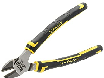 Stanley - FatMax Alicate FatMax corte diagonal 150mm 0-89-858, Black/Yellow, 160mm
