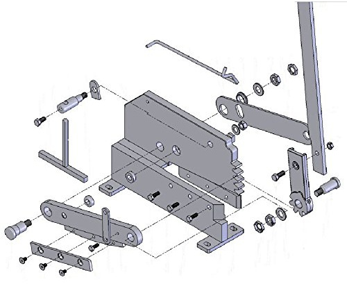 TRUSCO Ehoma Lever Shears Parts P4016