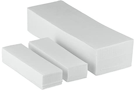 Tifara Beauty Non Woven Body and Facial Wax Strips Multi Size Pack 200