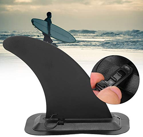 Removable Universal SUP Fin, Pvc Stand-Up Detachable Paddle Board Stability Sup Fin, Longboard Center Surfboard Alba Fin, for Long Board Surfboard Paddleboard Kayak Canoe