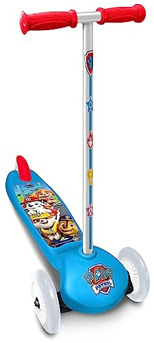 Steering Scooter PAW Patrol 3 Wheels, Blue -Red-Yellow