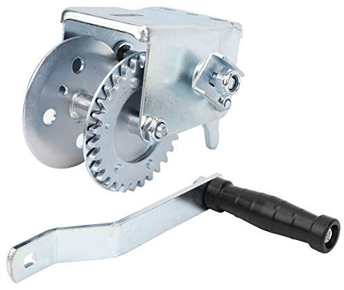 Leapiture 600LBS Remorque Cabestan Treuil à Main Cabestan à Main Remorque Treuil Treuil Manuel Yacht Treuil à Main Treuil à Main pour Yacht Bateau