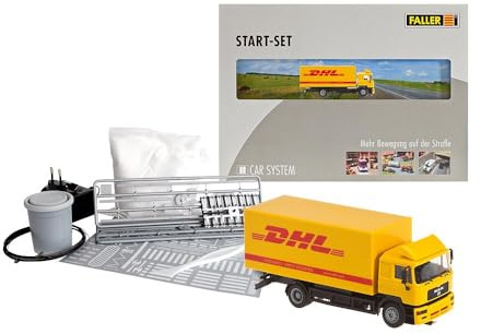 Faller 161607 MAN lastbil DHL bilsystem H0 startset