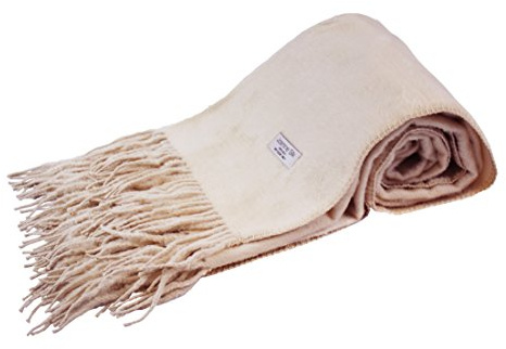 Jasmine silke 100 % mullbär silke pashmina sjal halsduk överkast – NUDE