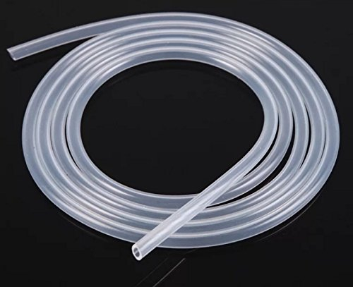 UP100 Tube en silicone de qualité alimentaire de 5 m pour fermentation de bière maison Siphonnage et fabrication de vin (OD 6 mm ID 4 mm)