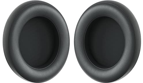 DOQAUS Almohadillas Auriculares,Almohadilla Espuma Reemplazo 2 Piezas Oído Repuesto Esponja Earpads Compatible con Care 1 Auriculares-Gris Asfalto