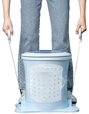 Centrifuga per Vestiti, centrifuga, strizzatore per Vestiti, Portatile Compatto Manuale, Mini asciugatrice Manuale Non elettrica per Appartamento dormitorio Campeggio. (3)