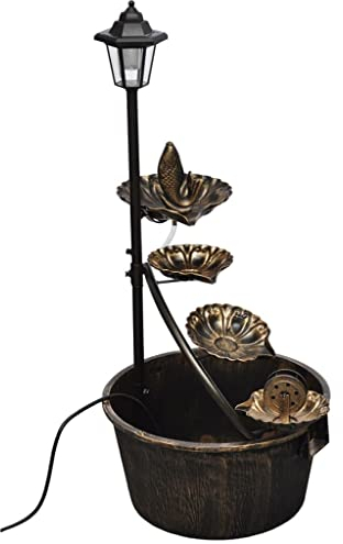 INLIFE LED-Kaskadenbrunnen,3.7kg,40540