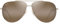 Maui Jim Unisex Hauoli Sunglasses, Shiny Lt Gold w/Orange&Yellow, 59-12-145