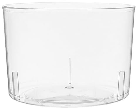 Monouso | 12 Vasos de Plástico para Vino, 240 ml, PS Cristal, Vasos de Sidra, Durables, Translúcidos, Resistentes, Duros, Para Eventos y Fiestas, Hasta 20 usos