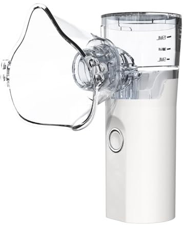 Nebuliser for Adults and Kids, Portable Handheld Nebuliser with Accessories for Home Use