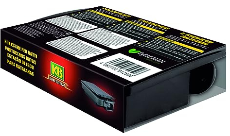 Substral Celaflor Ratten-Köderstation, 1 St., zur sicheren Ausbringung von Ratten-Ködern, mit Schlüssel zum Verschließen