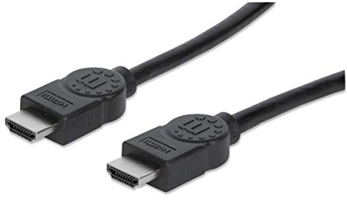 Manhattan 308434 - Cavo HDMI ad alta velocità, 15 m, colore: Nero