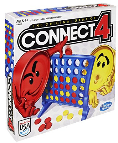 Hasbro Gaming Connect 4 Classic Grid, 4 in a Row Game, Strategy Board Games for Kids, 2 Players for Family and Kids, Easter Gifts for Boys and Girls, Ages 6+