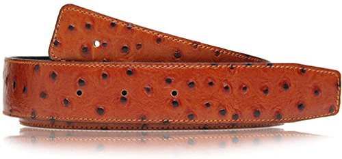Erdi Ünver läderoptikin i Cognac brunt äkta läder vändbälte för män och kvinnor 32 mm brett bälte