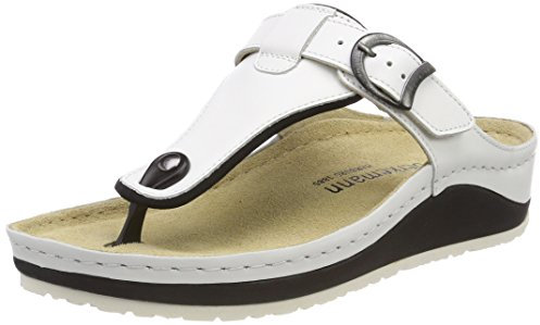 Berkemann Damen Mila Zehentrenner, Weiß (Weiß 100), 35.5 EU