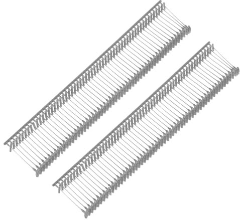 QUARKZMAN Heftfäden für Etikettierpistole Standard 1500 Stück, 10mm Tag Pins aus Kunststoff für Textil Karton Etiketten Kleidung Etikettierung, Grau